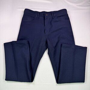 Vintage Wrangler USA Navy Pants 35x32
